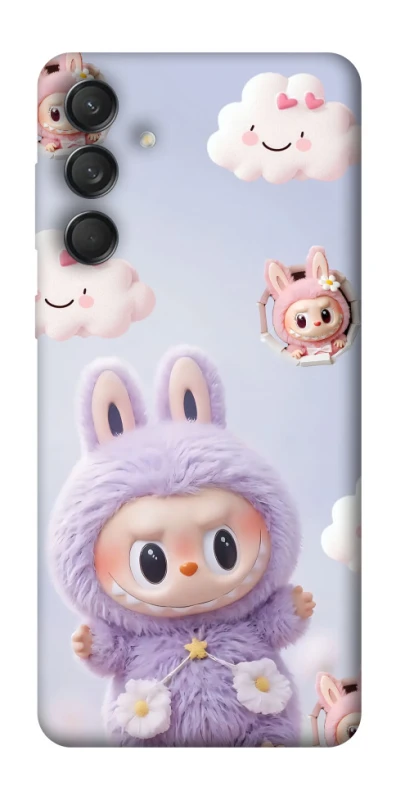 Чехол на Samsung Galaxy M55 Labubu & clouds фото 1 из 1