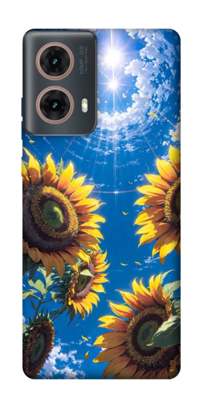 Чохол на Motorola Moto G85 Sunflowers фото 1 з 1