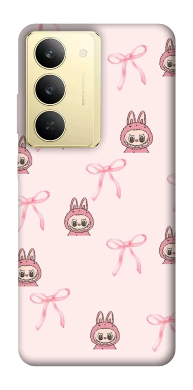 Чохол на Realme 14x Pink bows and Labubus фото 1 з 1