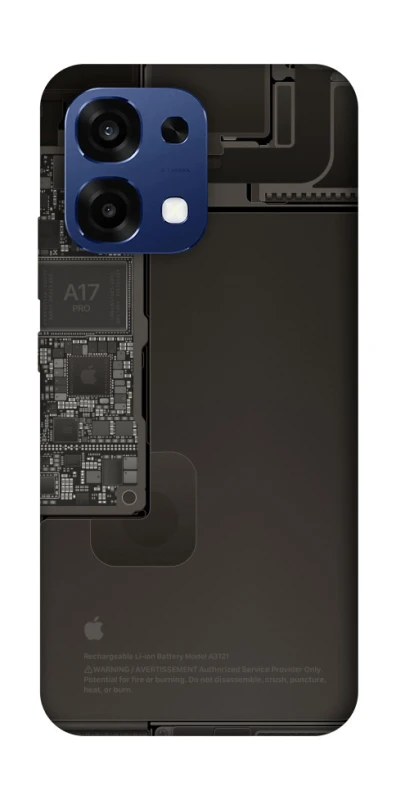 Чохол на Oppo A6 Pro 4G/5G iPhone 17 фото 1 з 2