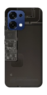 Чохол на Oppo A6 Pro 4G/5G iPhone 17 фото 1 з 2