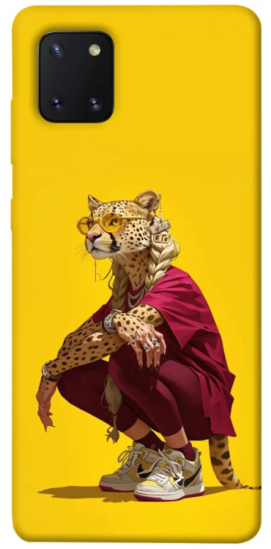 Чехол на Samsung Galaxy Note 10 Lite (A81) Ягуар фото 1 из 1
