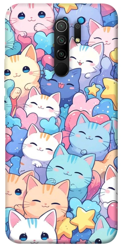 Чехол на Xiaomi Redmi 9 Funny Kittens ver.3 фото 1 из 1