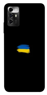 Чехол на ZTE Blade V40 Vita Флаг красками фото 1 из 1
