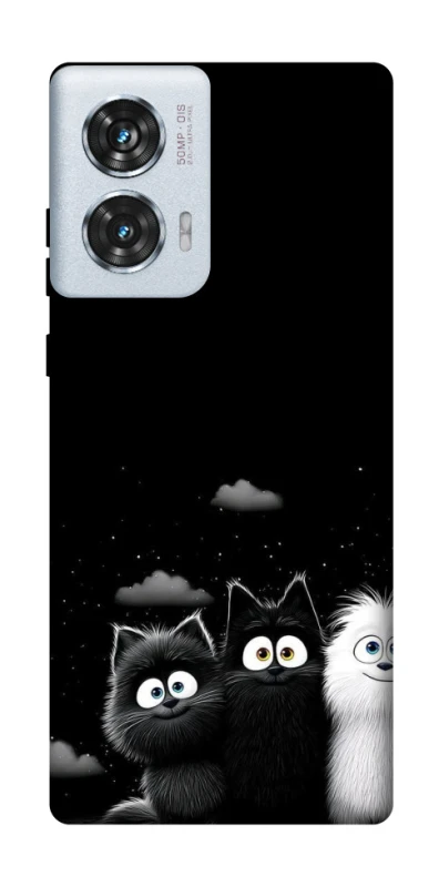 Чехол на Motorola Edge 50 Fusion Three Cats фото 1 из 1
