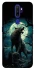 Чохол на Oppo A5 (2020) / Oppo A9 (2020) Вовк під місяцем фото 1 з 1