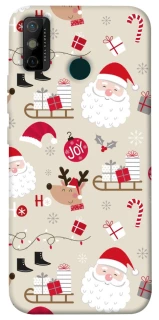 Чохол на TECNO Spark 6 Go Новорічний v1 фото 1 з 1