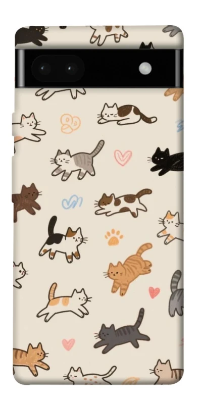 Чехол на Google Pixel 6a Cat style ver.2 фото 1 из 1