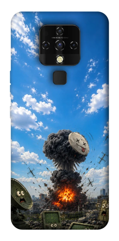 Чохол на TECNO Camon 16 SE Moscow never sleeps ver.6 фото 1 з 1