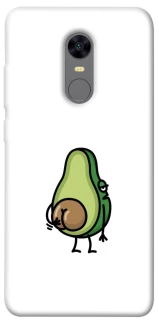 Чехол на Xiaomi Redmi 5 Plus / Redmi Note 5 (Single Camera) Авокадо с сюрпризом фото 1 из 1