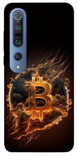 Чехол на Xiaomi Mi 10 / Mi 10 Pro Smoky Bitcoin фото 1 из 1