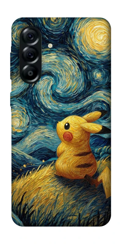 Чехол на Samsung Galaxy A57 5G Pikachu and Van Gogh фото 1 из 1