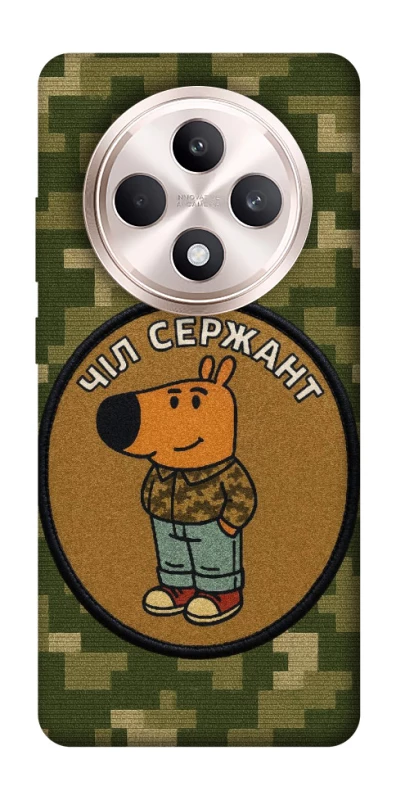 Чехол на Oppo Reno 12 F 4G/5G Чил сержант фото 1 из 1