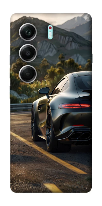 Чехол на Tecno Camon 40 Pro 5G Car in the mountains фото 1 из 1