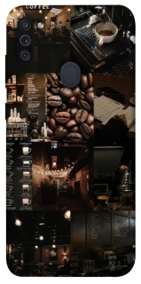 Чохол на Samsung Galaxy M11 Coffee collage ver.1 фото 1 з 1