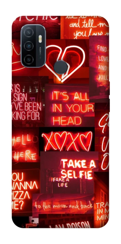 Чохол на Oppo A53 / A32 / A33 Love collage ver.7 фото 1 з 1