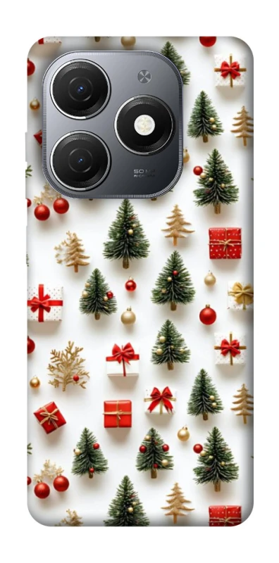Чохол на TECNO Spark 20 Christmas spirit ver.8 фото 1 з 1
