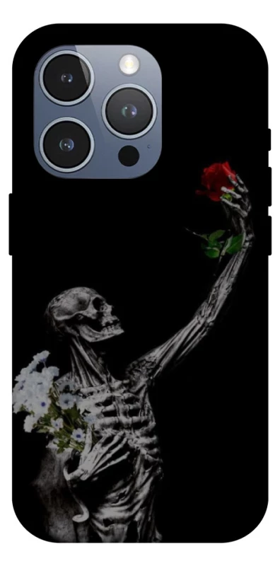 Чехол на Apple iPhone 16 Pro Max Skeleton vs Rose фото 1 из 1
