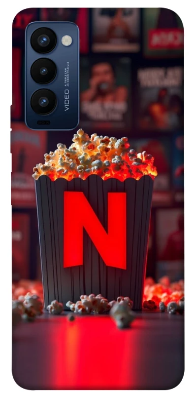 Чохол на TECNO Camon 18 Netflix and popcorn фото 1 з 1