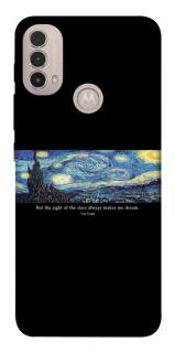 Чохол на Motorola Moto E40 Starry night Van Gogh фото 1 з 1