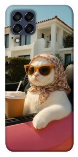 Чохол на Samsung Galaxy M33 5G Stylish Cat Cruise фото 1 з 1