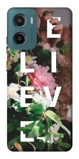 Чехол на Motorola Moto G06 Believe фото 1 из 1