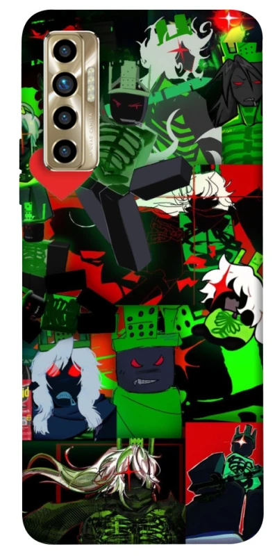 Чехол на TECNO Camon 17P Roblox v1 фото 1 из 1