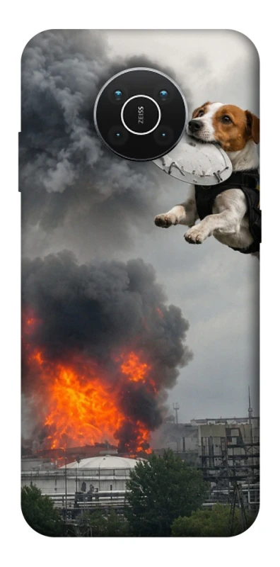 Чехол на Nokia X10 / X20 Moscow never sleeps ver.9 фото 1 из 1