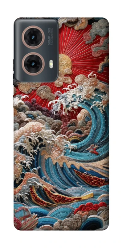 Чохол на Motorola Moto G85 Japa wave ver.2 фото 1 з 1