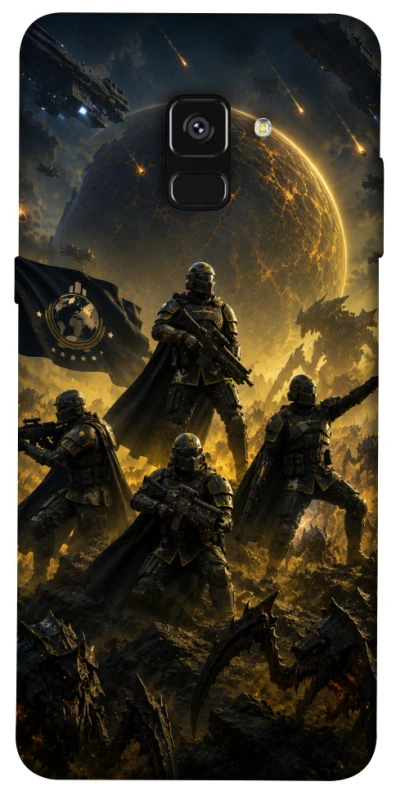 Чохол на Samsung A530 Galaxy A8 (2018) HELLDIVERS ver.2 фото 1 з 1