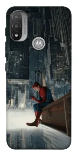 Чехол на Motorola Moto E20 Spider Man ver.5 фото 1 из 1