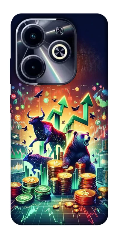 Чехол на Infinix Hot 40i Crypto market фото 1 из 1