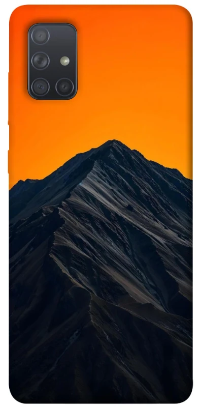 Чохол на Samsung Galaxy A71 Black rock фото 1 з 1