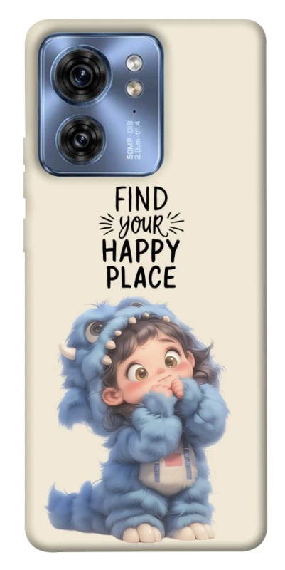 Чохол на Motorola Edge 40 Happy Place фото 1 з 1
