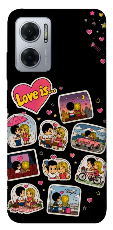 Чохол на Xiaomi Redmi Note 11E Love is ver.3 фото 1 з 1