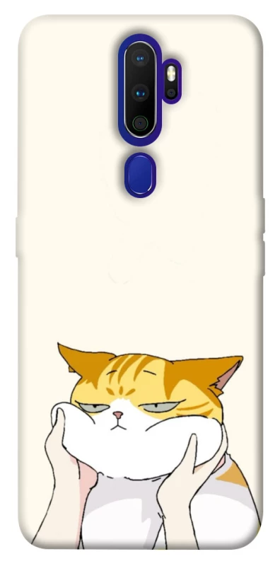 Чохол на Oppo A5 (2020) / Oppo A9 (2020) Cat bun фото 1 з 1