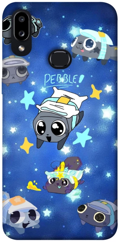 Чохол на Samsung Galaxy A10s Pebble kitten stars фото 1 з 1