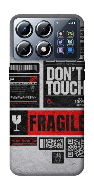 Чохол на Xiaomi POCO X8 Pro Don't touch фото 1 з 1