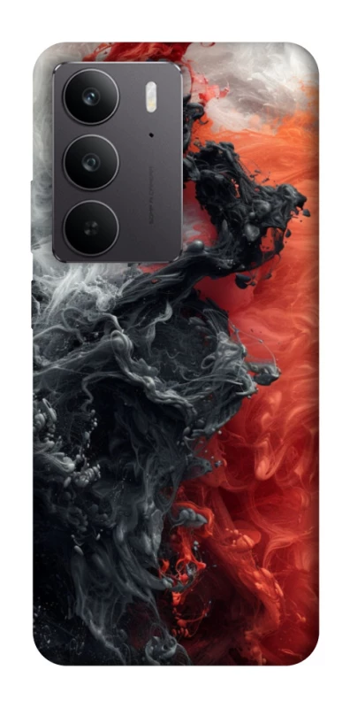 Чохол на Realme C75 Black and Red фото 1 з 1