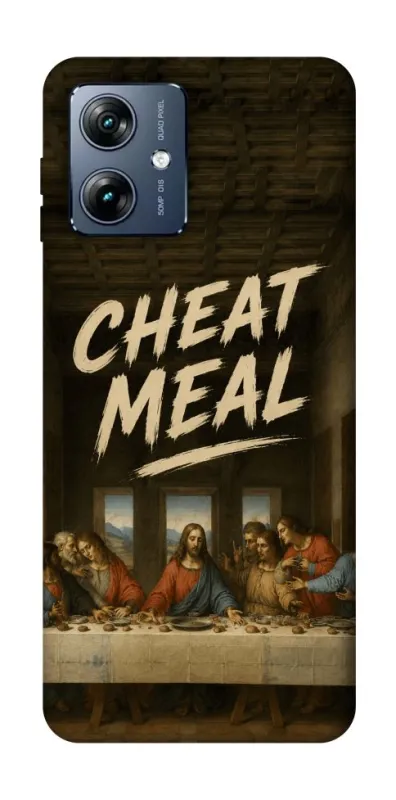 Чохол на Motorola Moto G54 Power Cheat Meal фото 1 з 1