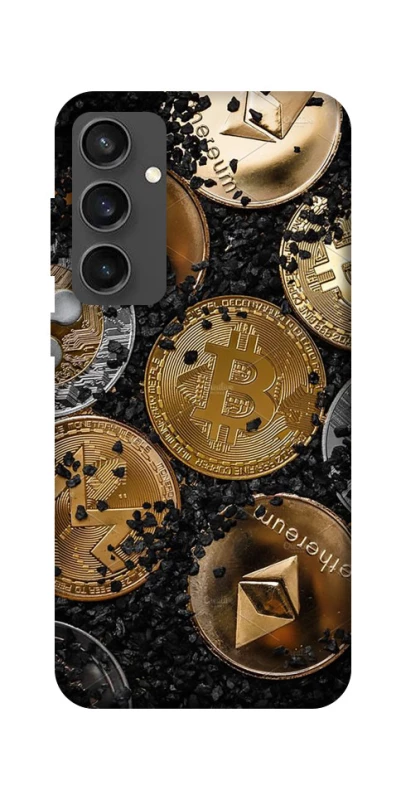 Чохол на Samsung Galaxy S24 FE Many coins v2 фото 1 з 1
