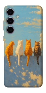 Чехол на Samsung Galaxy S25+ cats on wall фото 1 из 1