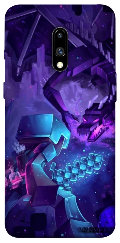 Чехол на OnePlus 7 Minecraft dragon фото 1 из 1
