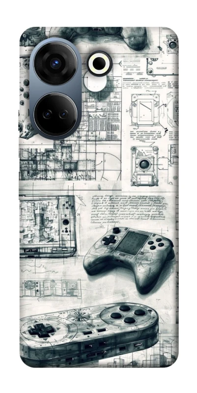 Чохол на TECNO Camon 20 Pro (CK7n) Gamer Zone ver.2 фото 1 з 1