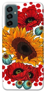 Чохол на Samsung Galaxy M34 5G Соняшники та маки фото 1 з 1