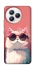 Чохол на Xiaomi Civi 5 Pro Сat with glasses фото 1 з 1