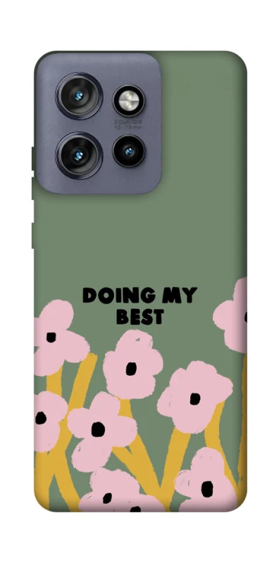 Чохол на Motorola Edge 50 Neo Doing my best фото 1 з 1