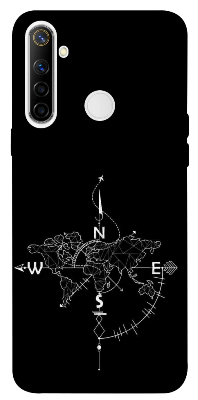 Чохол на Realme 6i Travel Map фото 1 з 1