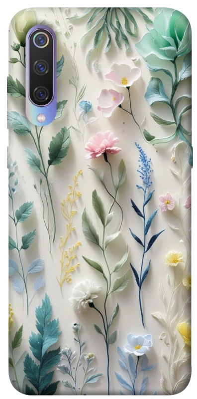 Чохол на Xiaomi Mi 9 Floral design ver.3 фото 1 з 1