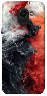 Чохол на Samsung J600F Galaxy J6 (2018) Black and Red фото 1 з 1